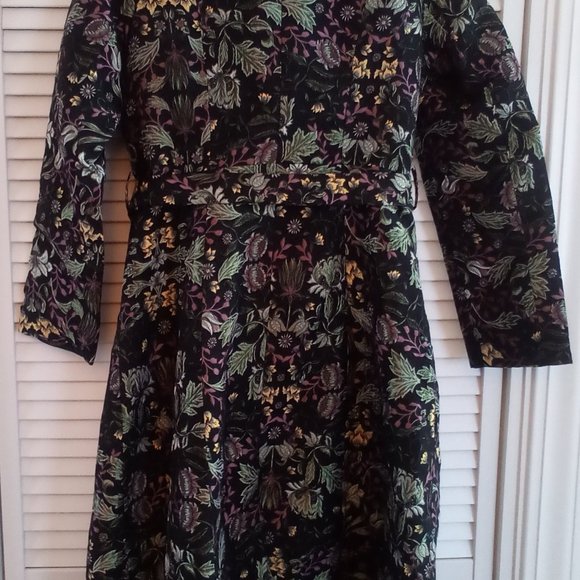 MODCLOTH -- BRIGHT AND BEAUTIFUL COAT /US 8 - Picture 2 of 3